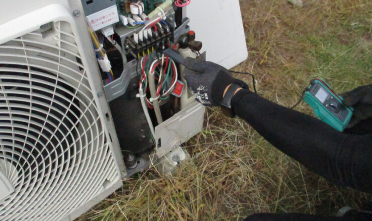 エアコン試運転